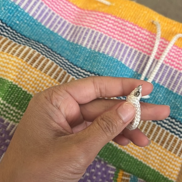 “Colorful snap sack- made in Mexico” - Picture 12 of 12